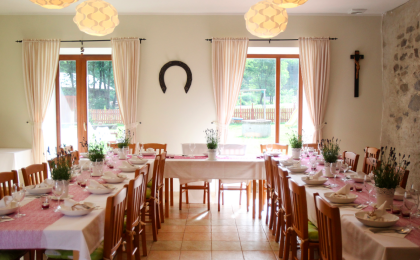 Svatba a jiné oslavy ve Křtinách na klíč